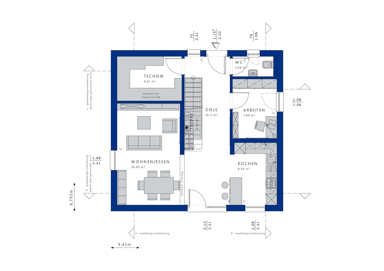 Bien-Zenker SMART 134 – Ihr individuell geplantes Zuhause in Neuberg